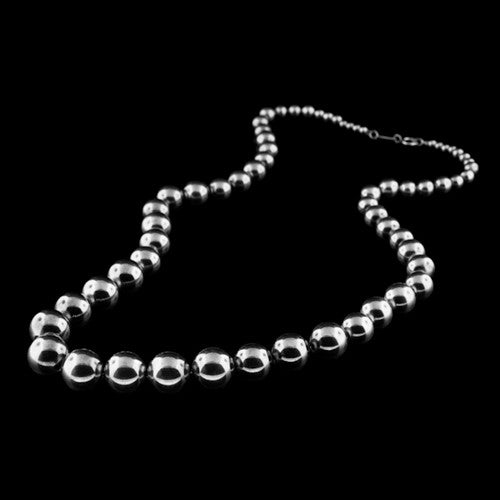 Tiffany & Co. Silver Bead Necklace - 66mint Fine Estate Jewelry