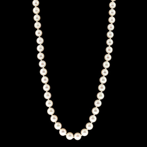 Mikimoto 6-6.5mm 18Kt Pearl Necklace - 66mint Fine Estate