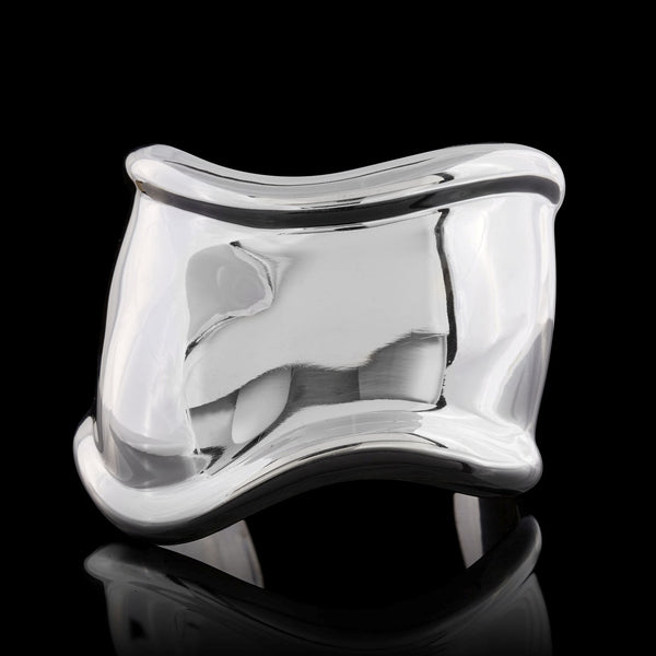 Elsa Peretti® Medium Bone Cuff in White Finish Over Copper