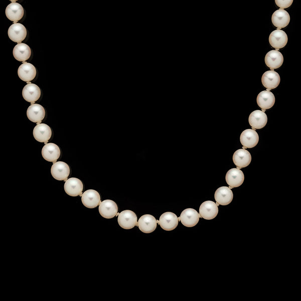 Mikimoto Cultured Pearl Necklace - 66mint Fine Estate Jewelry