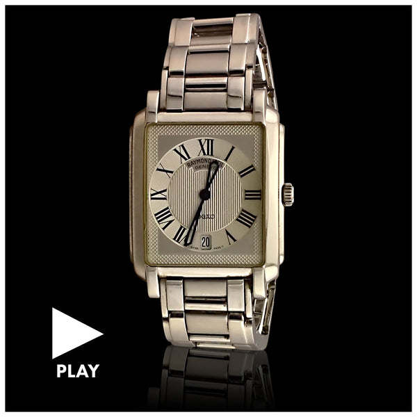 Raymond Weil Saxo Men's Watch- Model 9110 - 66mint Fine Estate Jewelry