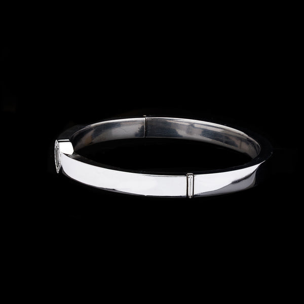 charming Heart bangle Black パメオポーズ Wavy Black Pearl Double Heart Charm Bangle Bracelet | eBay