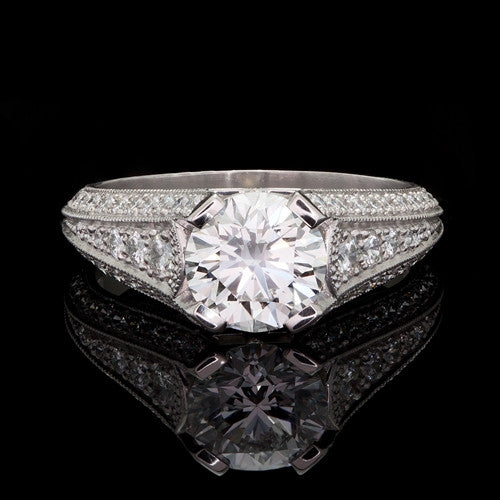 2.28ct tw Round Brilliant Cut GIA Diamond Ring