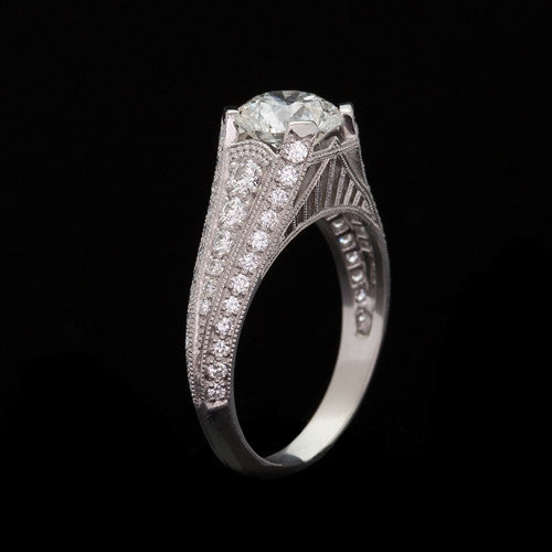 2.28ct tw Round Brilliant Cut GIA Diamond Ring
