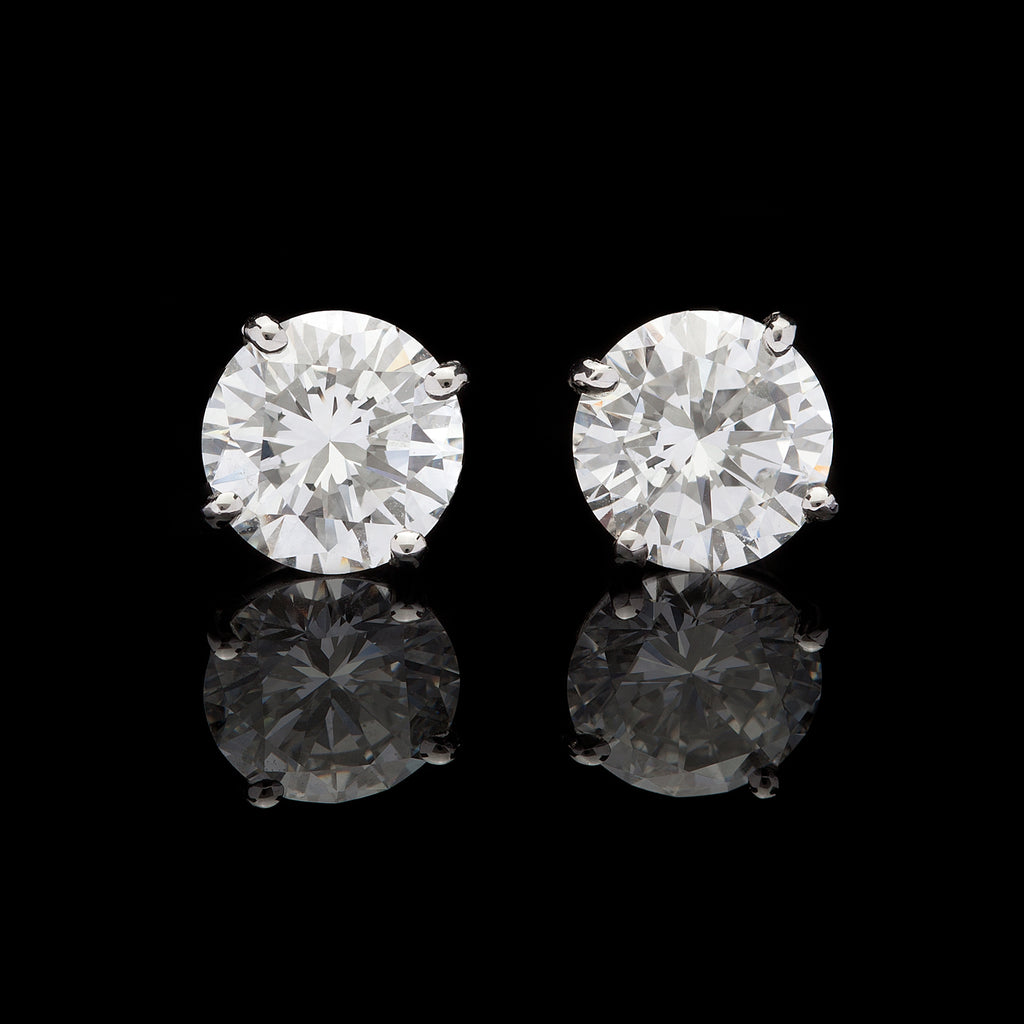 14kt White Gold 0.50 carat Diamond Stud Earrings