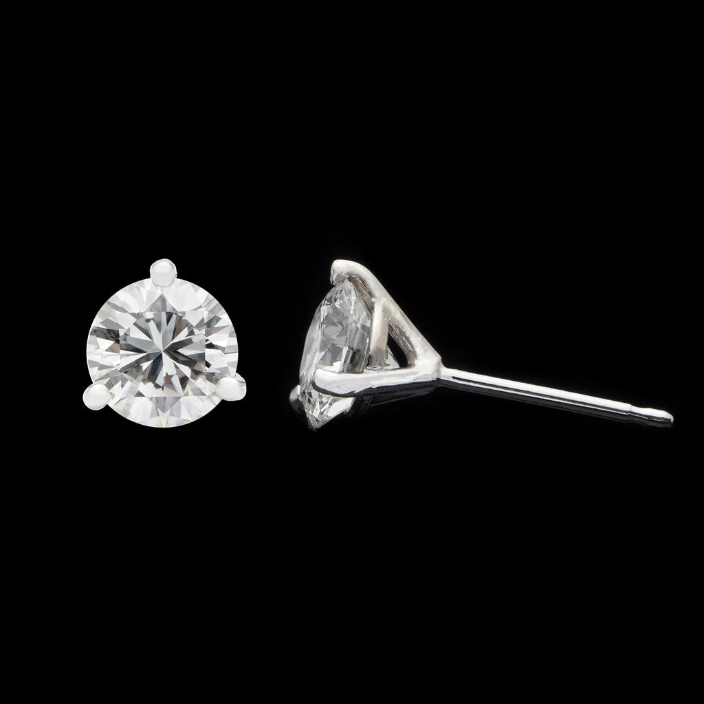 Remarkable 4.63 carat GIA Diamond Studs
