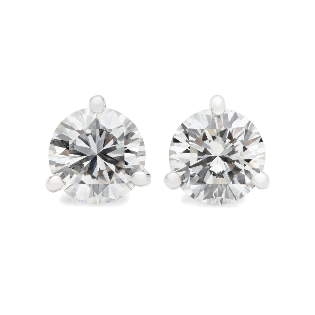 Remarkable 4.63 carat GIA Diamond Studs