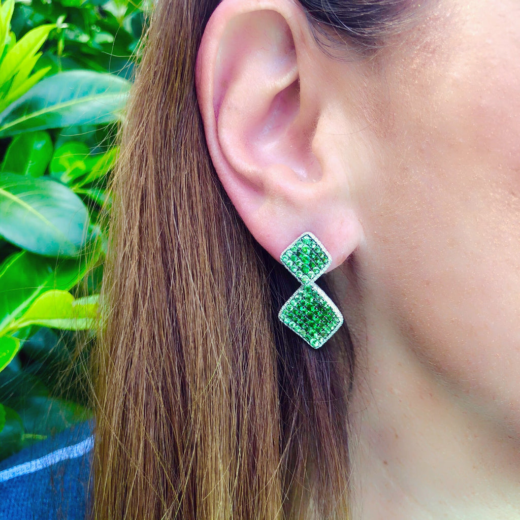 Salavetti Tsavorite Earrings