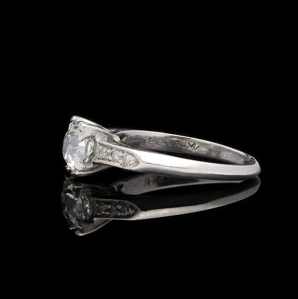 Estate Platinum & Diamond Ring