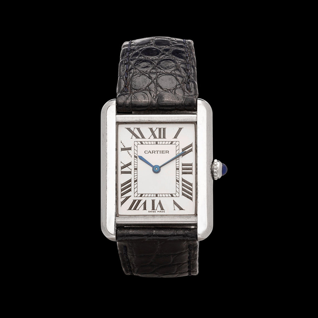 Cartier Tank Solo 2716 Stainless Steel Ladies Watch