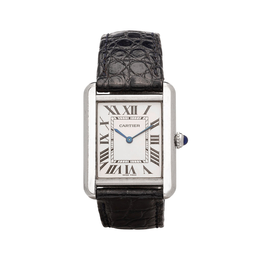 Cartier Tank Solo 2716 Stainless Steel Ladies Watch