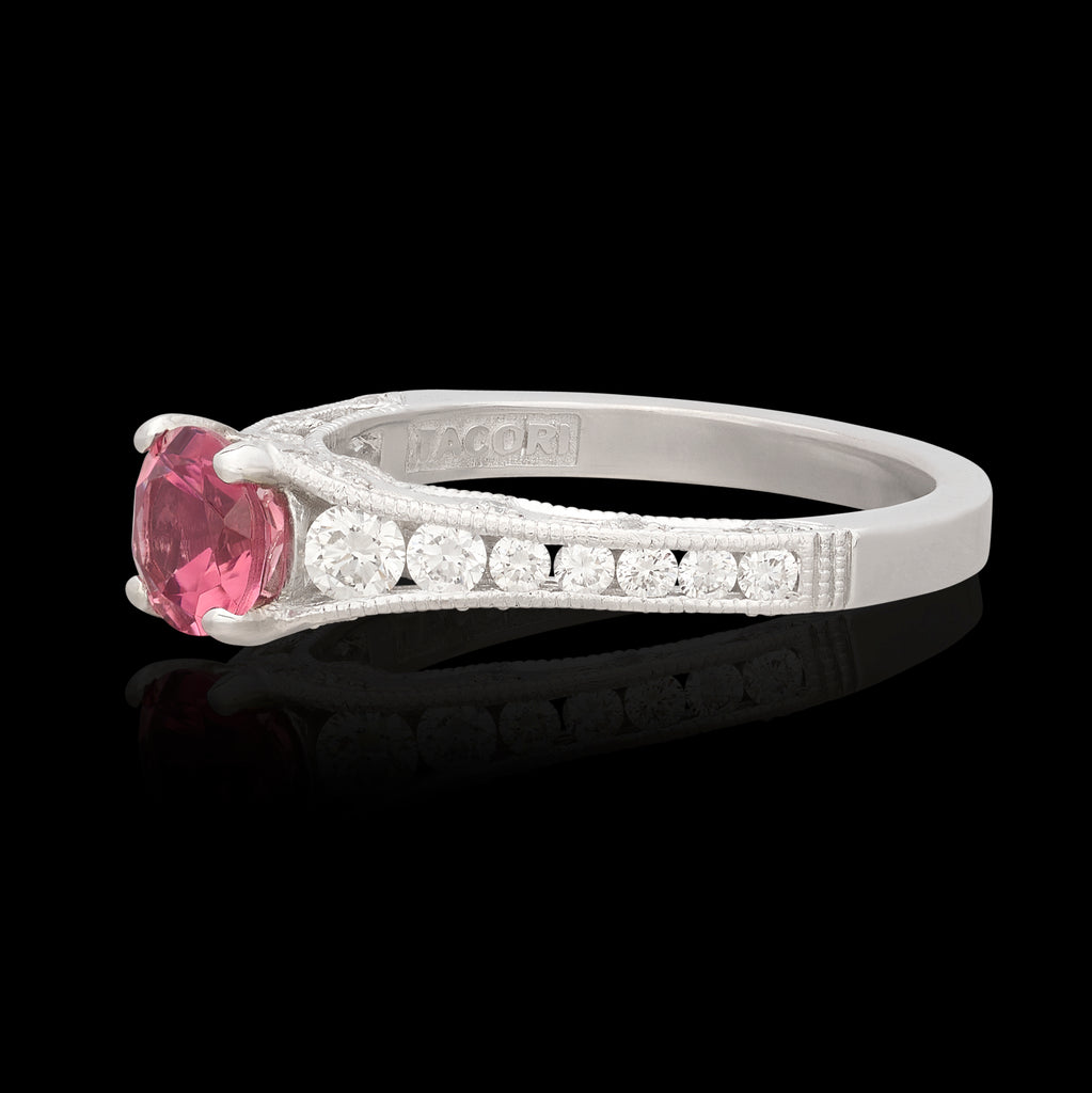 18kt Tourmaline & Diamond Ring by Tacori