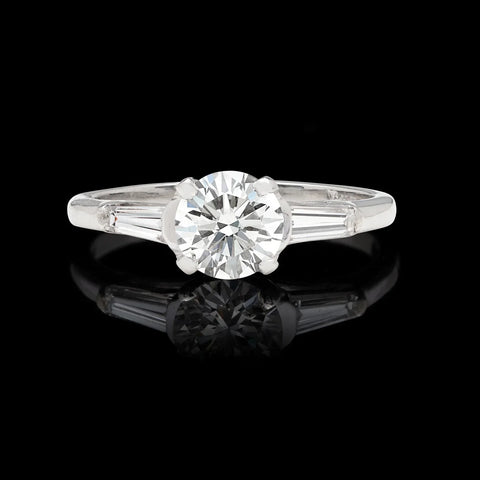 GIA 1.01-cts. G/VS2 Diamond Engagement Ring