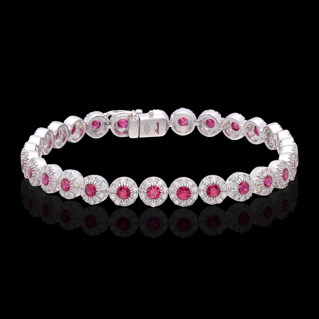 Salavetti Ruby & Diamond Bracelet