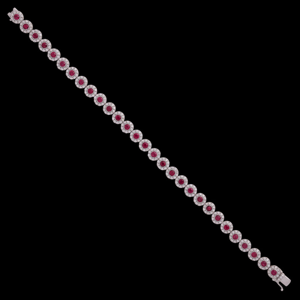 Salavetti Ruby & Diamond Bracelet