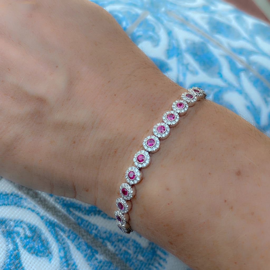 Salavetti Ruby & Diamond Bracelet