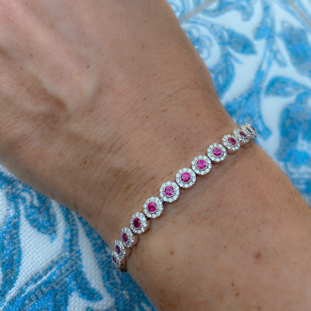 Salavetti Ruby & Diamond Bracelet