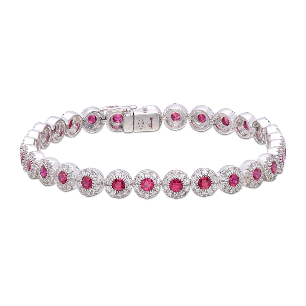 Salavetti Ruby & Diamond Bracelet