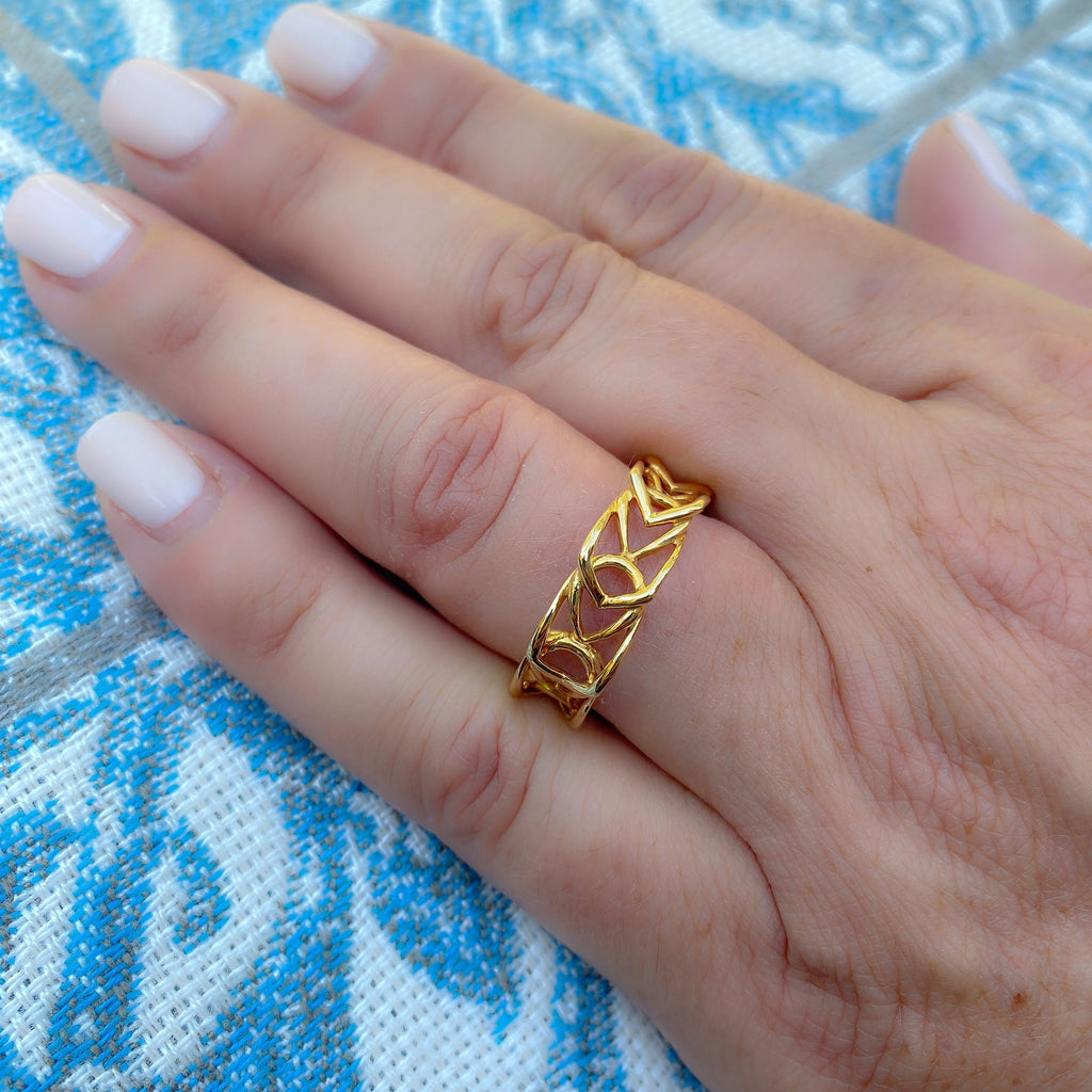 Alexandra Reza 18k Gold Ring, French