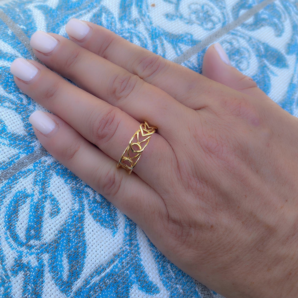 Alexandra Reza 18k Gold Ring, French