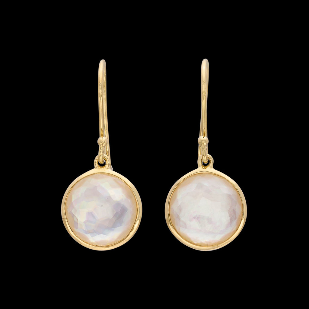 Ippolita Lollipop Mother Of Pearl & Yellow Gold Earrings