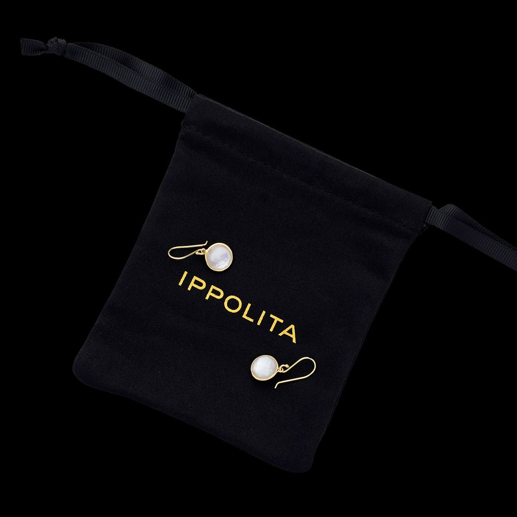 Ippolita Lollipop Mother Of Pearl & Yellow Gold Earrings