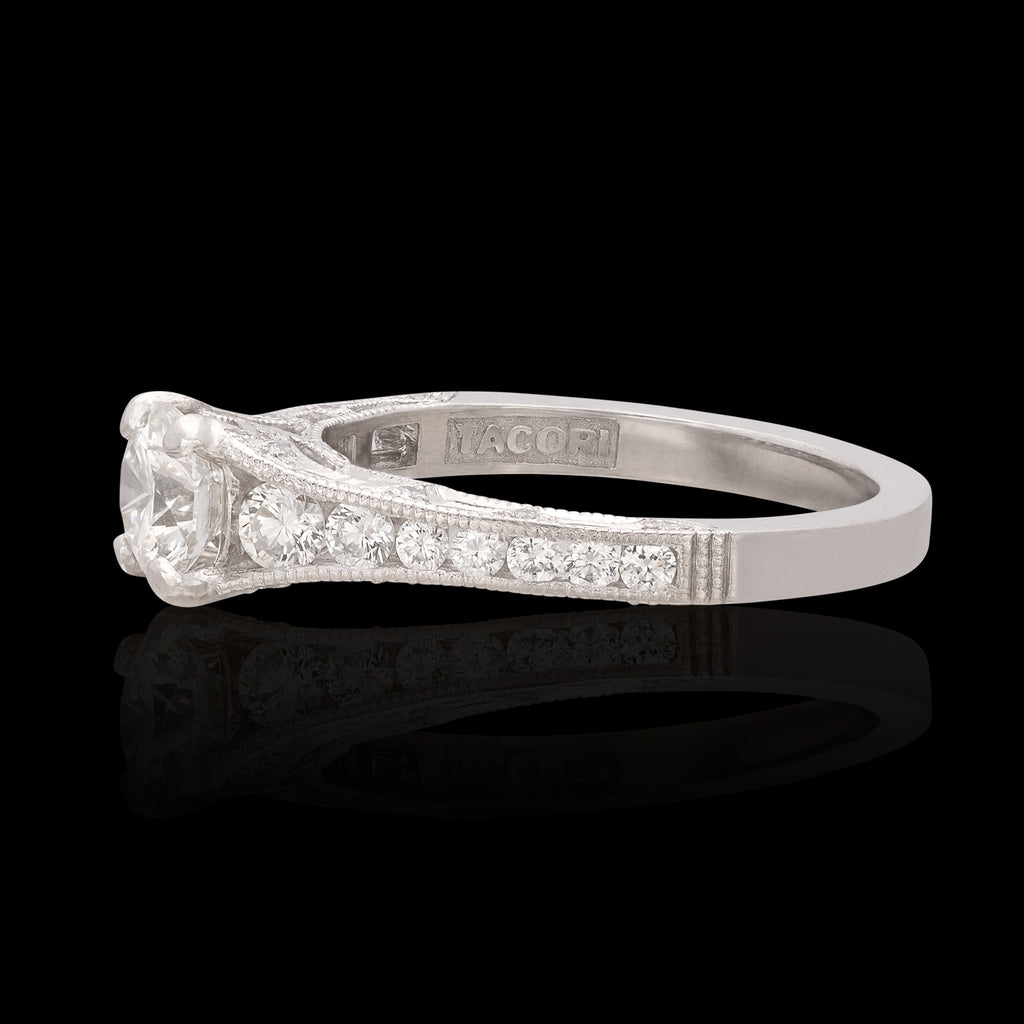 Platinum Diamond Ring by Tacori