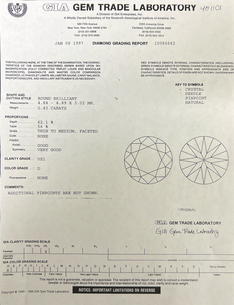 18kt Rose Gold Solitaire Diamond Necklace