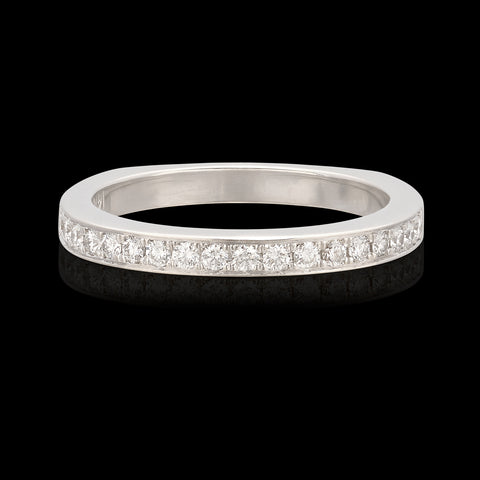 Unique Platinum & Diamond Band Ring