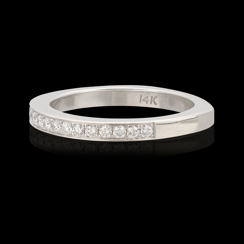 Unique Platinum & Diamond Band Ring