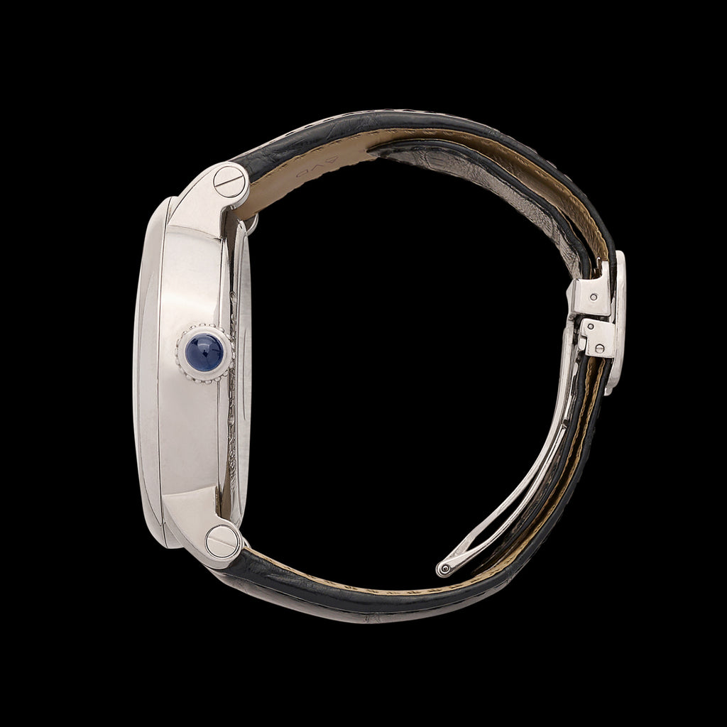 Remarkable Rotonde Astrotourbillon Skeleton Watch by Cartier