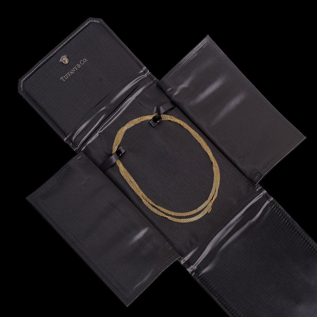 Tiffany & Co. 18k Gold Mesh Necklace by Elsa Peretti