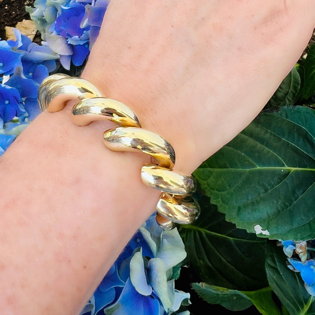 Italian 14k Gold San Marco Bracelet