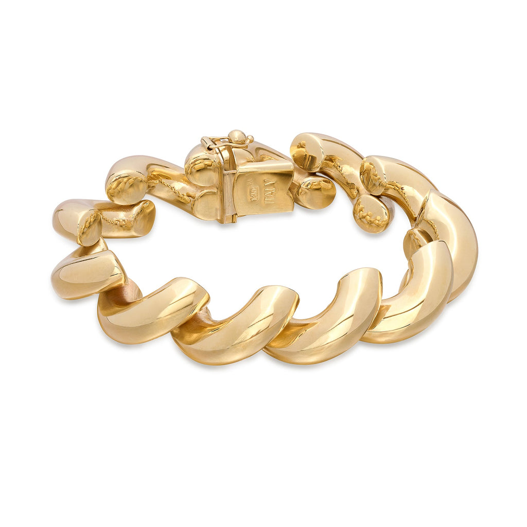 Italian 14k Gold San Marco Bracelet