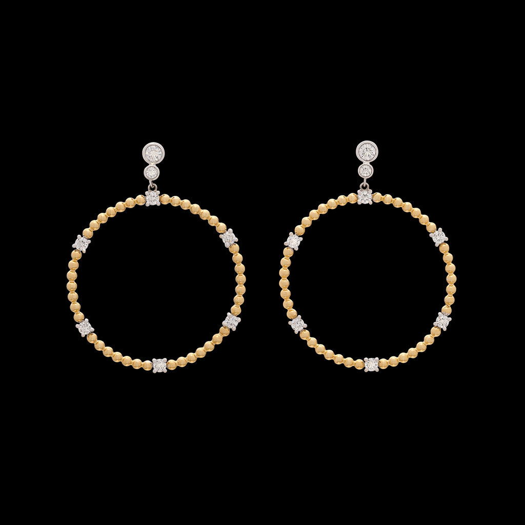 Maria Canale Diamond & 18k Gold 'Flapper' Earrings