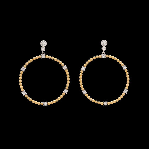 Maria Canale Diamond & 18k Gold 'Flapper' Earrings