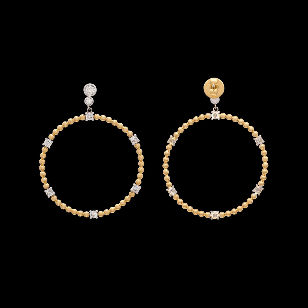 Maria Canale Diamond & 18k Gold 'Flapper' Earrings