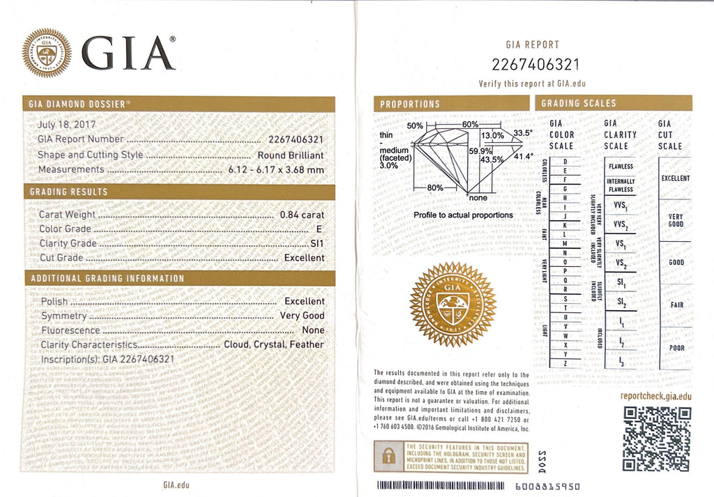 GIA Rose Gold Diamond Engagement Ring