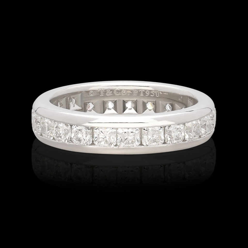 2.53ct Radiant Cut "Lucida" Eternity Band by Tiffany & Co
