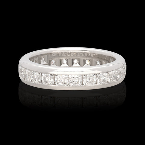 2.53ct Radiant Cut "Lucida" Eternity Band by Tiffany & Co