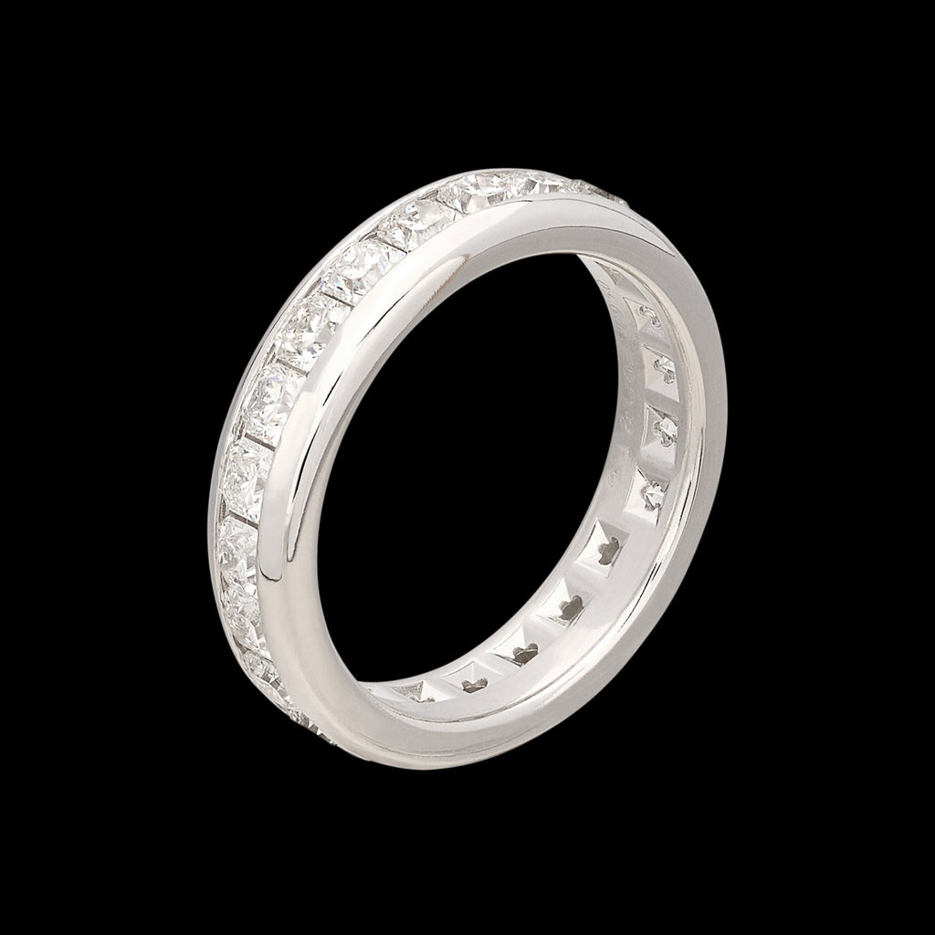 2.53ct Radiant Cut "Lucida" Eternity Band by Tiffany & Co