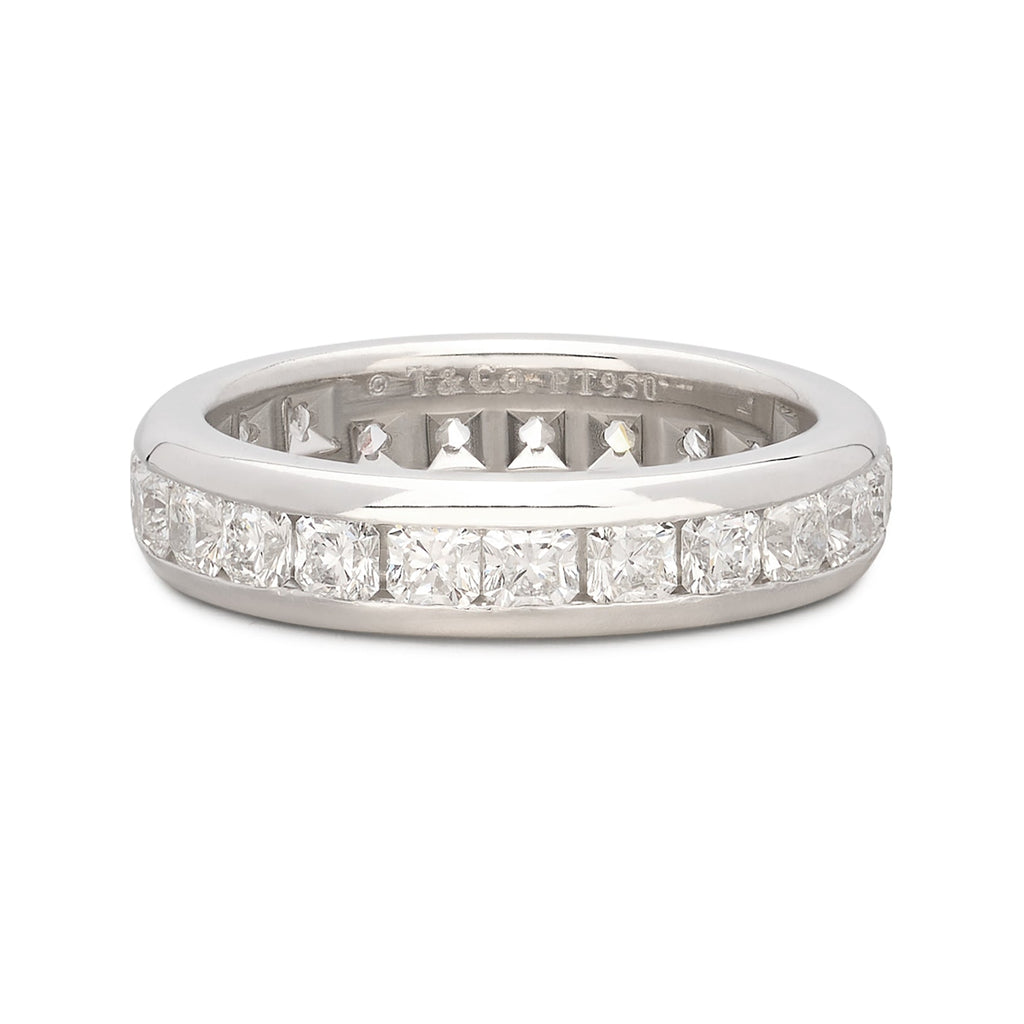 2.53ct Radiant Cut "Lucida" Eternity Band by Tiffany & Co