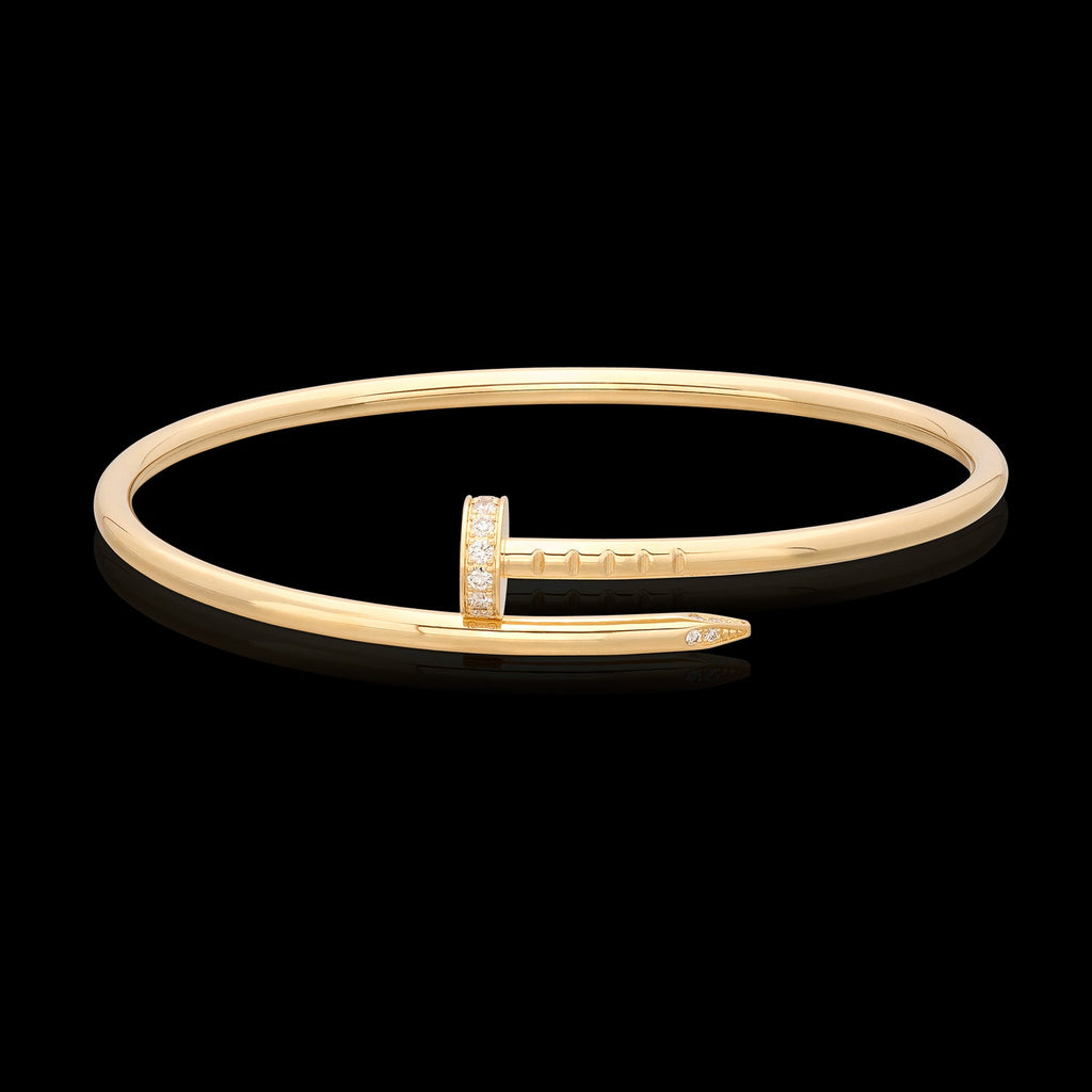 Cartier Juste Un Clou Yellow Gold Diamond Bracelet