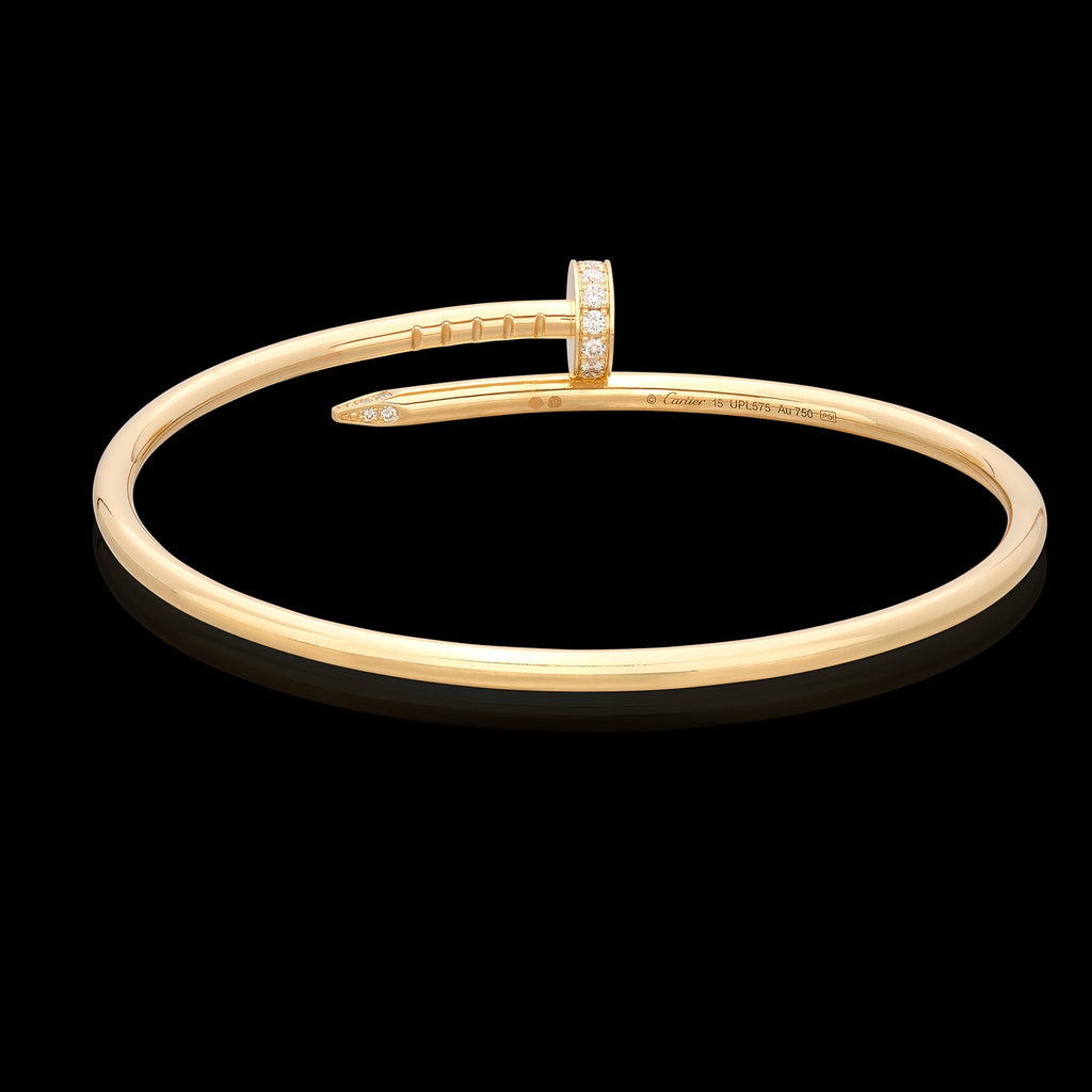 Cartier Juste Un Clou Yellow Gold Diamond Bracelet