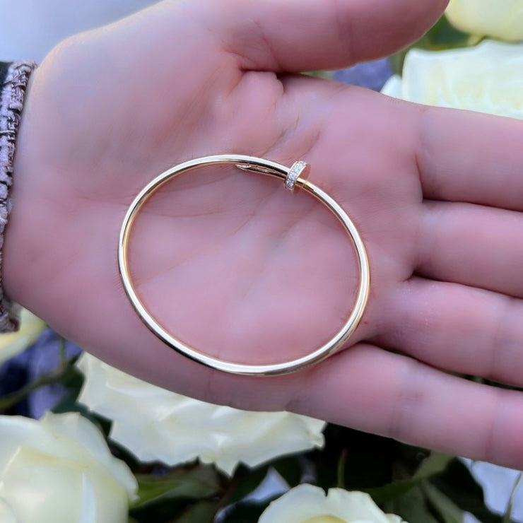 Cartier Juste Un Clou Yellow Gold Diamond Bracelet