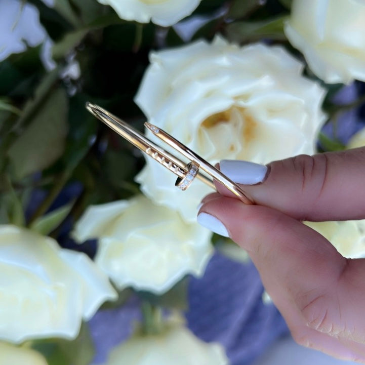 Cartier Juste Un Clou Yellow Gold Diamond Bracelet