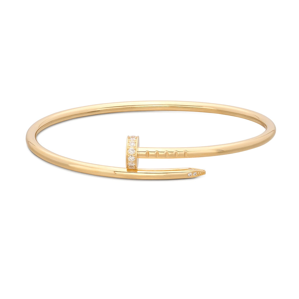 Cartier Juste Un Clou Yellow Gold Diamond Bracelet