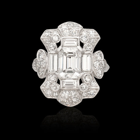 Phenomenal Antique Diamond Ring