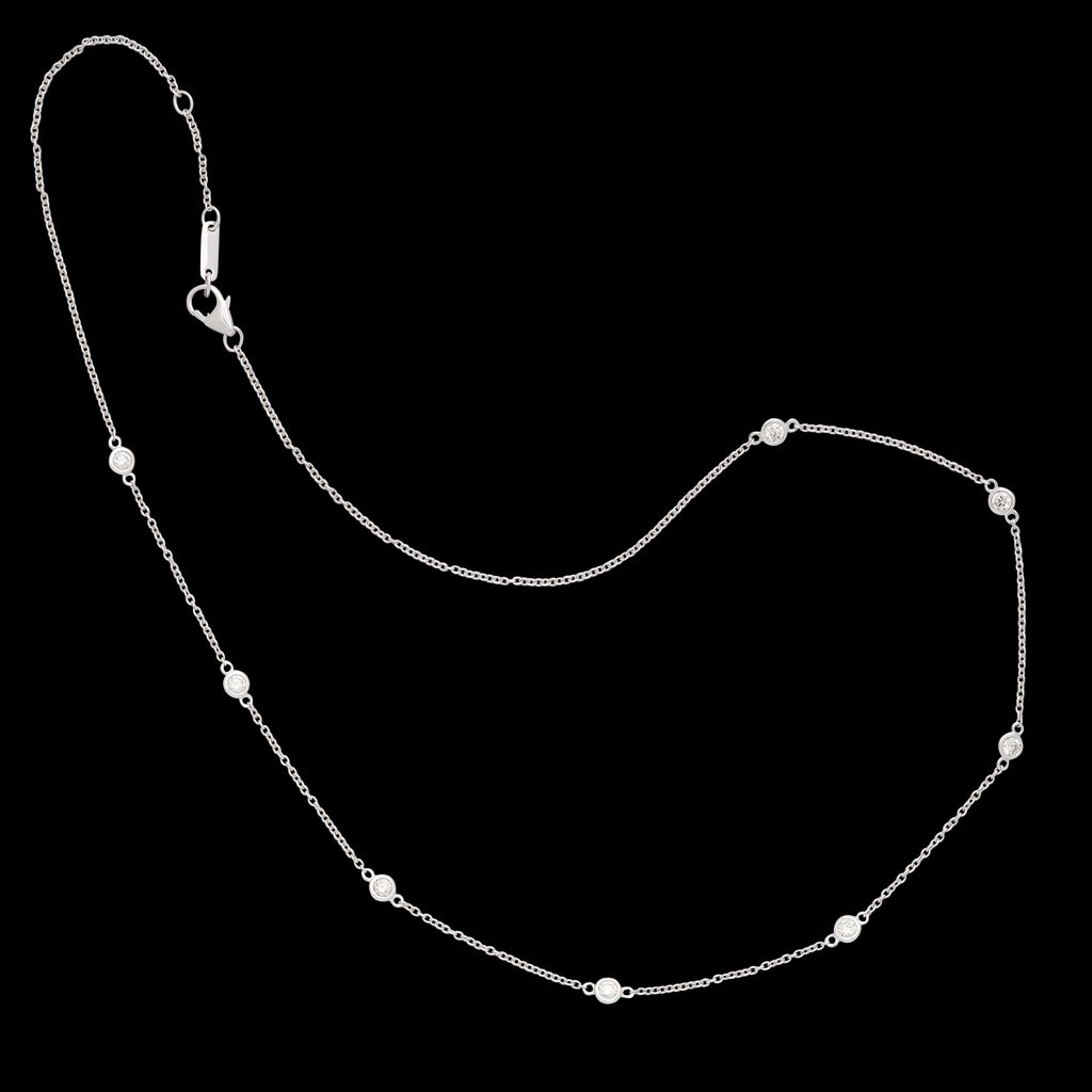 Diamonds by the Yard Necklace by Stephanie Gottlieb