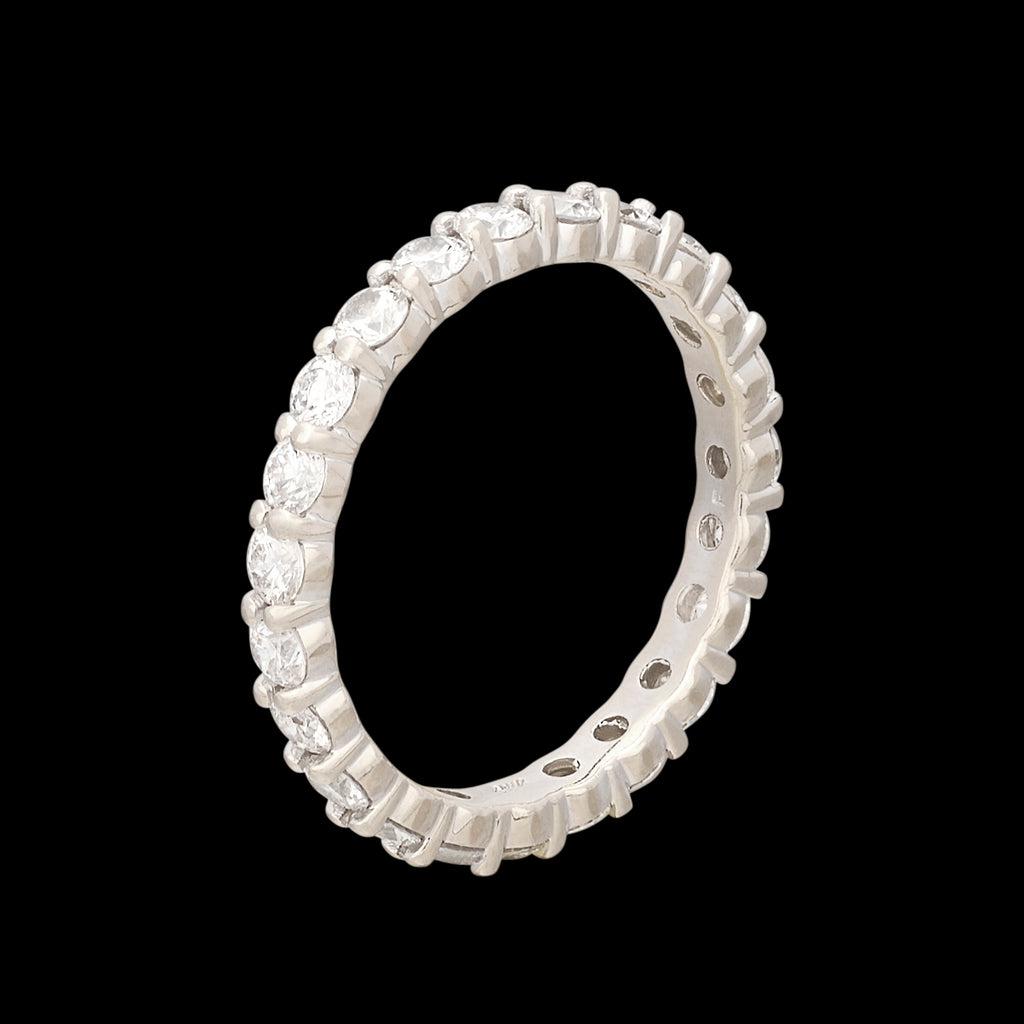 White Gold 1.44 carat Diamond Eternity Band